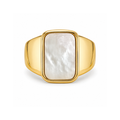 Twila Mother Of Pearl Ring — Statement Ring
