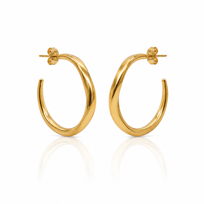 Twist Hoop Earring