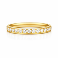 Velia Eternity Band Ring — Stackable Ring