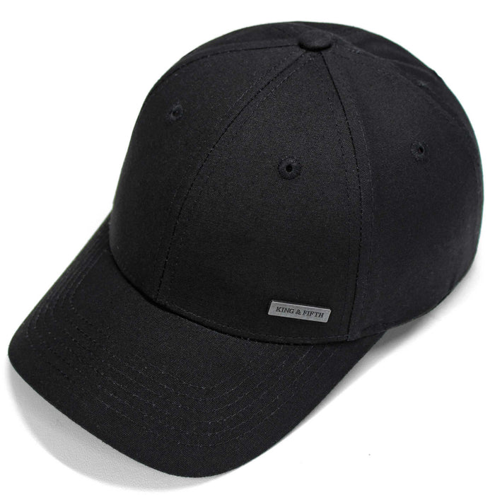 Black Lightweight Baseball Cap for Men