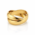 Yarden Interlocking Ring — Stackable Ring