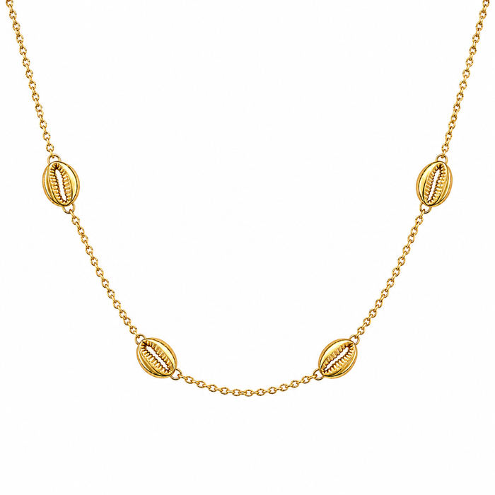 Yasmine Shell Choker Necklace