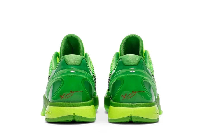 Nike Zoom Kobe 6 Protro ‘Grinch’ CW2190-300 Holiday Edition Unfading Sneaker
